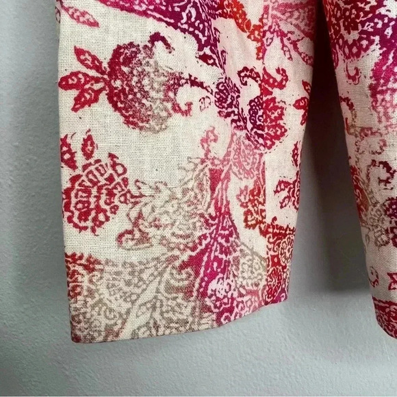 Chadwicks Classics Linen Blend Colorful Spring  Blazer NWOT Sz Plus‎ 16W - Picture 5 of 13